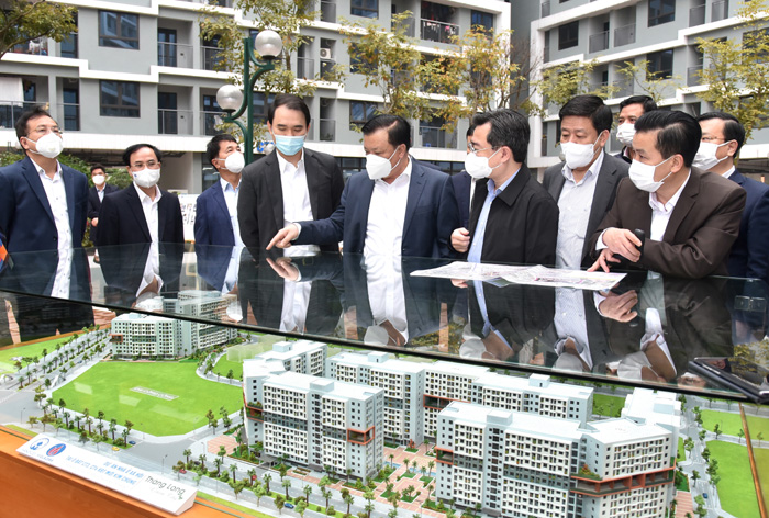 Bí thư Thành ủy Hà Nội Thực hiện dự án nhà ở xã hội đáp ứng nhu cầu cấp thiết người dân